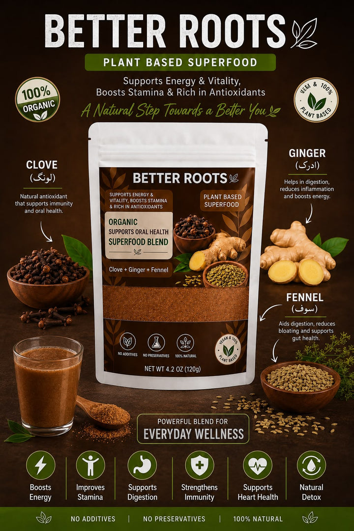 Clove, Ginger & Fennel Blend