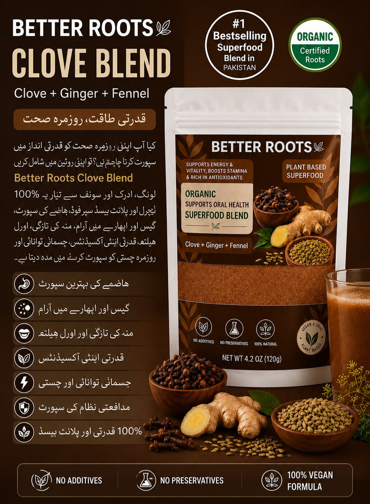 Clove, Ginger & Fennel Blend